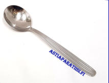 HACKMAN, Sorsakoski,Scandia J�lkiruoka /Alkuruokalusikka, Design:Kaj Franck,Ruostumatonta ter�st�,Suunniteltu vuonna 1960, pituus n. 16 cm, 3kpl.18�/kpl,( Tuote nro 131AT )
