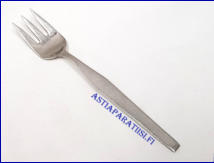 HACKMAN, Sorsakoski,Finnline J�lkiruokahaarukka ,Design:Bertel Gardberg, pituus n. 13,1 cm, 1 kpl, 13 � /kpl( Tuote nro 185AT )