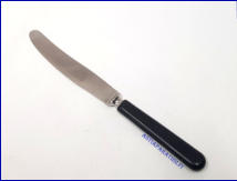 FISKARS,"Luup��" Alkuruokaveitsi Ter�st�, ja musta v�rist� luuta/bakeliittia,pituus n. 19,7 cm, 1 kpl, 10 �/ kpl,( Tuote nro 349AT )