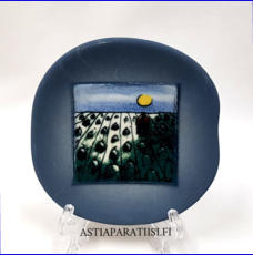 ARABIA, Sein�lautanen Frankfurt international " syksy",Design:Helj� Liukko-Sundstr�m,Valmistusvuosi  1991,Korkeus n. 11,5 cm, leveys n. 11,5 cm 0kpl,( Tuote nro / Item #274HL )
