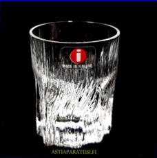 IITTALA ,Kelo snapsilasi,Design:Tapio Wirkkala,tuotannossa: 1985,Korkeus n.5,5 cm ,halkaisija n.4,3 cm, 0kpl,( Tuote nro / Item #193J )'