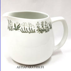 ARABIA, Polaris maitokannu,Design: Raija Uosikkinen. 1953-66-luvulta,Kaj Franckin suunnittelemat mallit B ja BA. B-malli,korkeus n.12,7 cm,1kpl,75�/kpl ( Tuote nro / Item #132D)