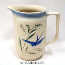 ARABIA, p��sky maitokannu,Design :Thure �berg.1932-49-luvulta,tosi hyv�kuntoinen,korkeus n.17 cm,1kpl,185�l ( Tuote nro / Item #166D)
