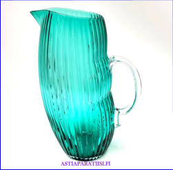 IITTALA, Lasi kaadin, Gluck, Design:Kati Tuominen-Niittyl�,tuotannossa 1993-luvulta,korkeus n.25 cm,1kpl,185� ( Tuote nro / Item # 100K)