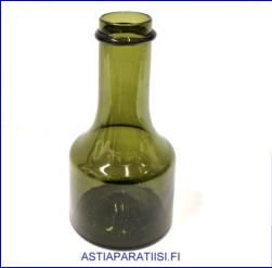 IITTALA,Rengas Karahvi 2508 oliivin vihre� v�ri,Design:Tapio Wirkkala,Signeerattu TW,Korkeus,n. 22,5 cm, halkaisija,n. 12 cm,1kpl,260� ( Tuote nro / Item # 152K)'
