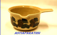 ARABIA, Ruija kastikeastia  Dersign:Raija Uosikkinen,1975-1981-luku,n.14,5cmx8cm,0kpl