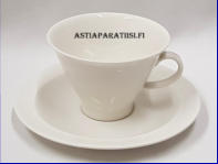 ARABIA,Harlekin kahvikuppi Malli IL ,Design:Inkeri Leivo,Kupin korkeus n. 7 cm, halkaisija n.9 cm,Suunniteltu vuonna 1988-1997, 3 kpl, 34�/kpl ( Tuote nro 167 Q )