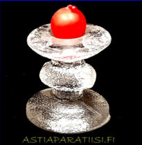 IITTALA, Festivo, kynttil�njalat,1 solmu Design:Timo Sarpaneva,mitat Korkeus,n.7,5 cm, halkaisija n. 9 cm,Signeerattu TS, 1 kpl,38�/kpl,  ei Signeerattu,1kpl,28�( Tuote nro / Item #119C )