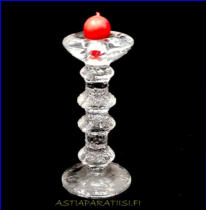 IITTALA, Festivo, kynttil�njalat,4 solmua Design:Timo Sarpaneva,mitat Korkeus,n.18,5 cm, halkaisija n. 9 cm,Signeerattu TS, 1kpl, 65� ,ei Signeerattu,1kpl,55�( Tuote nro / Item #116C )
