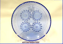 RIIHIM�EN LASI, Grapponia lautanen, Design:Nanny Still,	n. 14,5 cm	3kpl, 25�/kpl