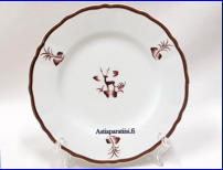 ARABIA,Diana pullalautanen / leip�lautanen,Design:Rainer Baer,lautanen halkaisija n.17,5 cm, Suunniteltu vuonna  1932-1949, 6 kpl,22�/ kpl ( Tuote nro 181PL )