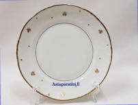 ARABIA,Apila  pullalautanen / leip�lautanen, Design: Olga Osol , lautanen halkaisija n.17,2 cm, Suunniteltu vuonna 1947-1960, 6 kpl,22�/kpl ( Tuote nro 204PL )
