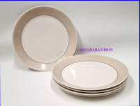 ARABIA,Sommit.komp pullalautanen  K�sinmaalattu,Design:Esteri Tomula,Suunniteltu 1957-1961-luvulta, leveys n. 17 cm,5 kpl,28�/kpl,( Tuote nro 232PL)