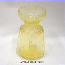 RIIHIM�EN LASI,Hyasintti Lasimaljakko, Design:Tamara Aladin,Valmistettu1970-luku,Korkeus n.14,5 cm, halkaisija n.9 cm,0 kpl, ( Tuote nro / Item #206MA )