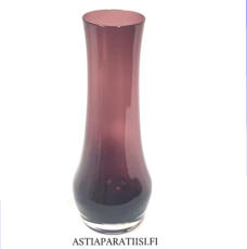RIIHIM�EN LASI, lila lasimaljakko,Design: Tamara Aladin,Korkeus n.25 cm, halkaisija n.6,5 cm,1 kpl,78� /kpl ( Tuote nro / Item #210MA )