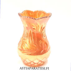 RIIHIM�EN LASI, Lysterilasi / Myrkkylasi maljakko, Korkeus n.12,7 cm, halkaisija n. 7,5 cm,1 kpl,88� /kpl ( Tuote nro / Item #221MA