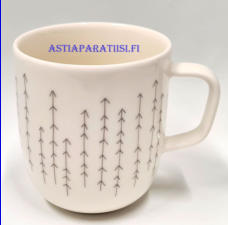 IITTALA, Sarjaton muki Mets�  0,36 L, Design: Harri Koskinen, Aleksi kuokka,korkeus n.9,7 cm, halkaisija n.8,5 cm, 1 kpl, 38�/kpl,( Tuote nro 187 P )