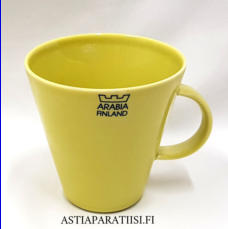 ARABIA, Koko sahrami v�ri muki,Design:Kati Tuominen- Niittyl�,korkeus n.10 cm, halkaisija n.9,6 cm, 2 kpl, 26�/kpl,( Tuote nro 207 P )