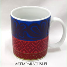 MARIMEKKO, K�spaikka muki, Design:Maija Isola,1960 / 2007,korkeus n.9 cm, halkaisija n.7,5 cm, 1 kpl, 42 �/kpl,( Tuote nro 241 P )