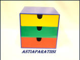 S�ilytyslaatikosto,Design: Ristomatti Ratia,mitat.n16,5cmX16,5cmX16,5cm,15�/kpl