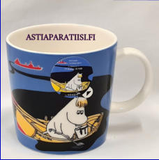 ARABIA,Muumimuki Rannikkomme,Moomin Mug, Our Coast (2016),Design:Tove Slotte-Elevant,Korkeus n. 8 cm, halkaisija n. 8 cm, 0 kpl,( Tuote nro 152M )