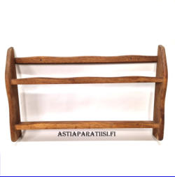 TEAK/TIIKKI,Maustehylly vintage,Mitat:n Halkaisija n. 48 cm X 30cm,1kpl,30�/kpl,( Tuote nro / Item #131PU )