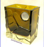 NUUTAJ�RVI,maljakko N502,Design:Heikki Orvola,tuotannossa 1970-1971,korkeus 17,3 cm, leveys 15 cm x 10 cm,1kpl,250�/kpl