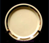ARABIA,Platina hopearaita tarjoilulautanen, 1975-1981-luku,Leveys 30 cm,1 kpl,75�/kpl