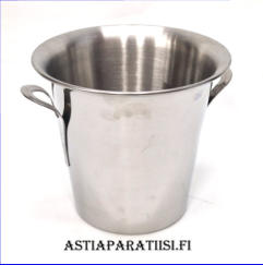 Viininj��hdytin, ruostumaton ter�s,Korkeus,n.19 cm, halkaisija 21 cm,1 kpl, 20�/kpl,( Tuote nro 187TA)