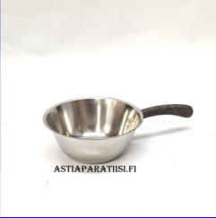 Ruostumattomasta ter�ksest� Mini Kasari,Korkeus,n.4,5 cm, halkaisija,n 10,5 cm,1 kpl, 8�/kpl,( Tuote nro 159TA)