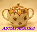 Lomonosov Porcelain Sugar Bowl,1KPL,50�