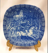 1972 Julen Rorstrand Sweden Limited Edition Collector's Piece Plate,mitat n.19,5 cm X 19,5 cm,1kpl,45�/kpl