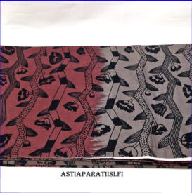 MARIMEKKO, Vintage " Jurtta " verho/p�yt�liina,Design:Fujiwo Ishimoto 1983-luku,Ollut k�yt�ss�, mutta ehj� ja tahraton,jatkopala ommeltu,mitat ,n.238 X 136 cm, 0 kpl,(Tuote nro / Item 113VE)
